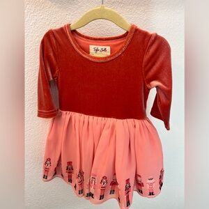 Taylor Joelle Velvet Nutcracker w/ bloomers- Size 18/24 mo